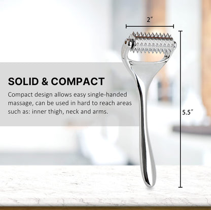 QooWo Massage Roller – Acupuncture Roller for Deep Tissue Muscle Relief