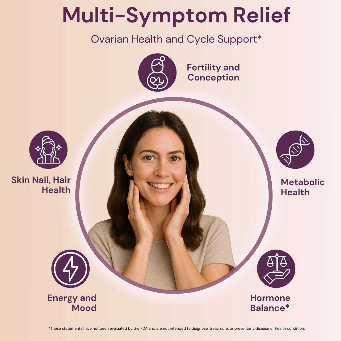 QSTA Myo-Inositol & D-Chiro Inositol for Women – 2050mg (40:1) | 90 Capsules