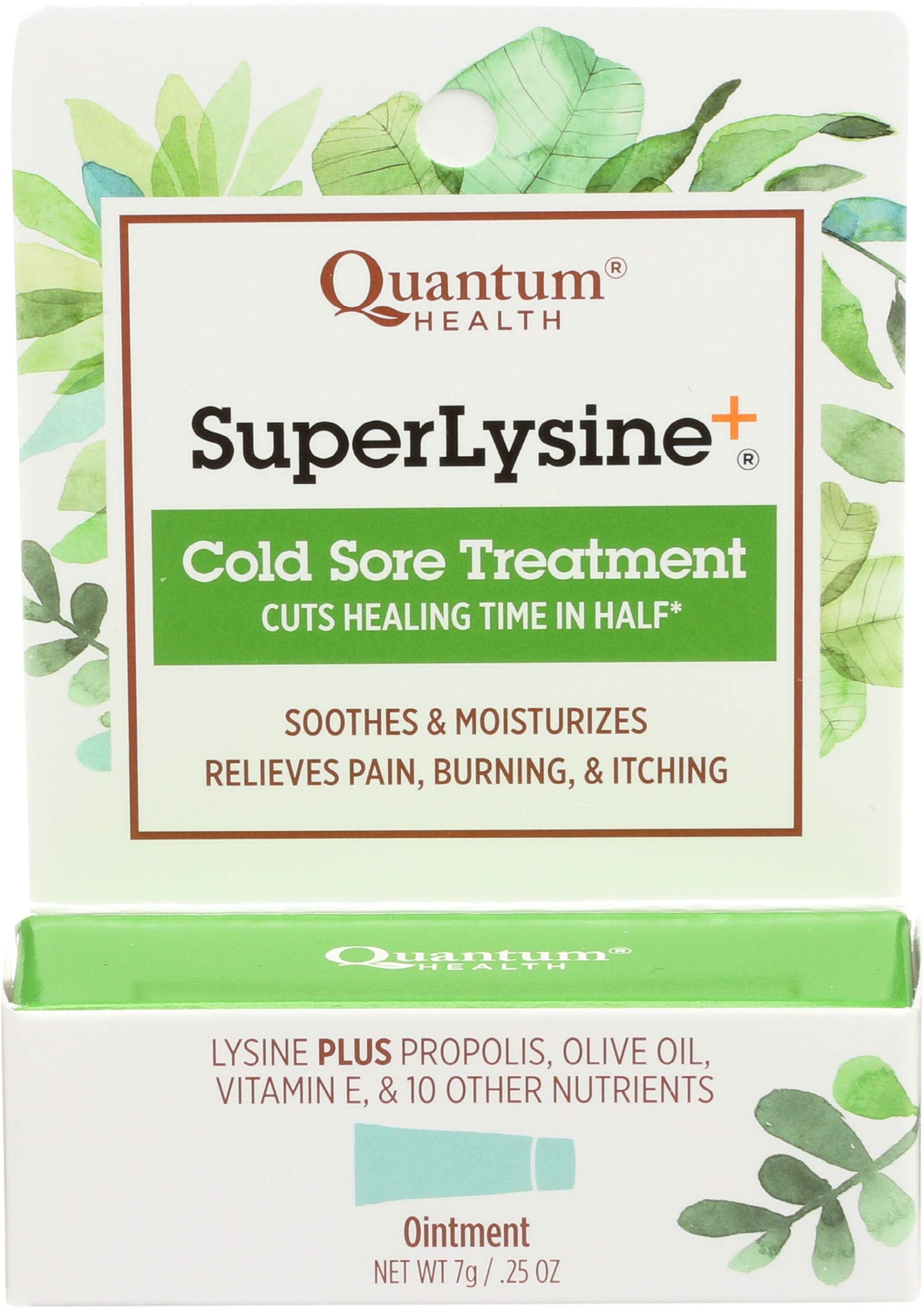 Quantum Health Lysine Cream 0.25 oz | Cold Sore Relief with L-Lysine & Vitamins