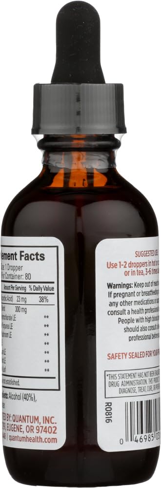 Quantum Amino Acid Super Lysine Plus Liquid Extract 2 oz – Immune Support Dietary Supplement