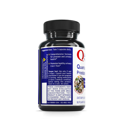 Quantum Nutrition Labs Prostate Support – Prostate Health Formula with Organic Saw Palmetto | 90 Veg Capsules