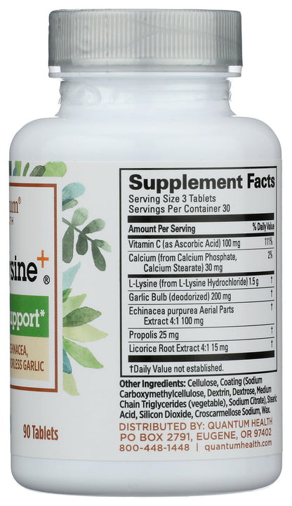 Quantum Research Super Lysine+ Tablet, 0.93 lb