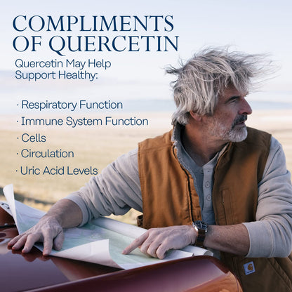 Quercetin 500mg Solaray 90 Caps Pack of 2 | Quercetin Supplement