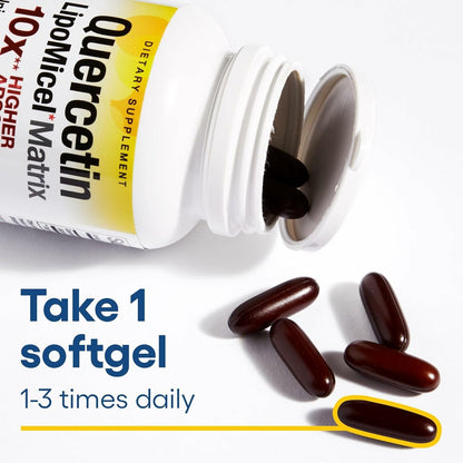Natural Factors Quercetin Lipomicel Matrix — Immune & Capillary Support