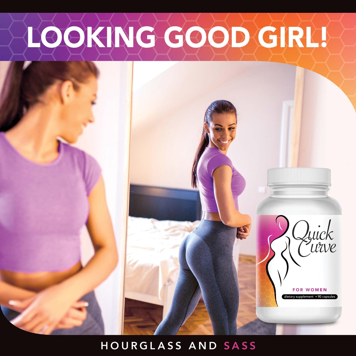 Quick Curve – Female Curve Enhancer for Fuller Hips, Thighs & Bust