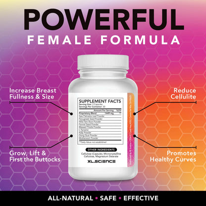Quick Curve – Female Curve Enhancer for Fuller Hips, Thighs & Bust