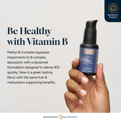 Quicksilver Scientific Methyl B Complex – Liposomal B Vitamin Liquid (50 ml)