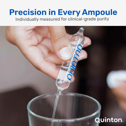 Quinton Isotonic Ampoules - 30 x 10ml | Ocean Mineral Solution by Quinton