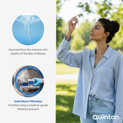 Quinton Isotonic Ampoules - 30 x 10ml | Ocean Mineral Solution by Quinton