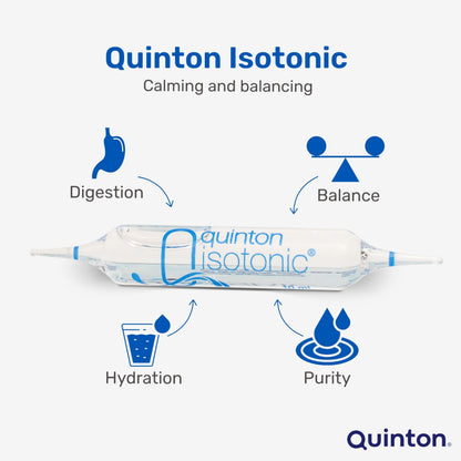 Quinton Isotonic Ampoules - 30 x 10ml | Ocean Mineral Solution by Quinton