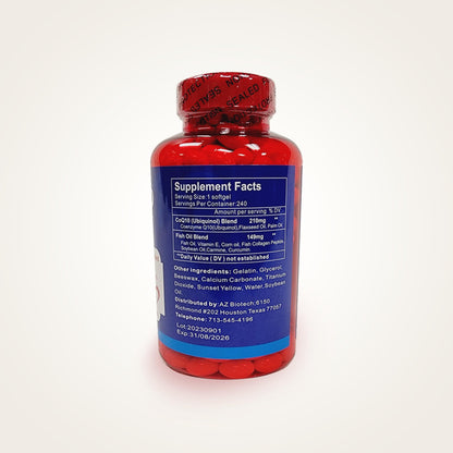 Qunol CoQ10 210mg Softgels – Heart Health & Energy Production | 240 Count