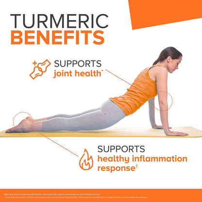 Qunol Turmeric Curcumin 1500mg | Ultra High Absorption | Joint Support | 180 Count (2-Month Supply)