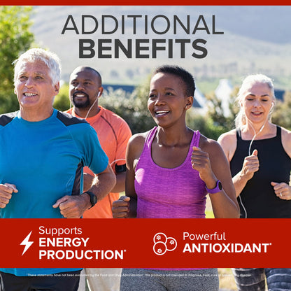 Qunol Ultra CoQ10 100mg | 3x Better Absorption | Water & Fat-Soluble CoQ10 | 240 Softgels