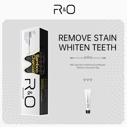 R&amp;O Ageratum Whitening Toothpaste with Bamboo Charcoal - 3.53 oz