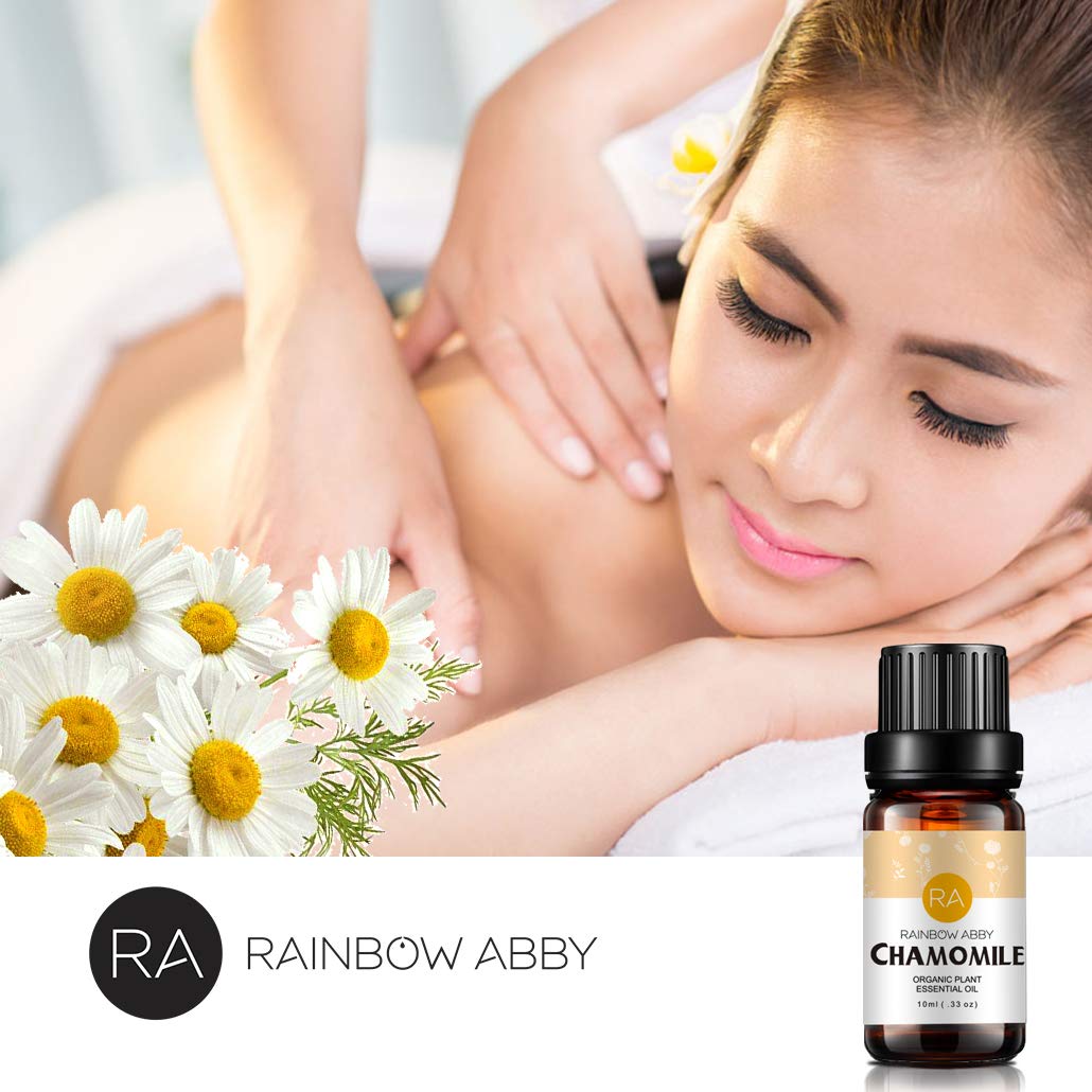 Rainbow Abby Chamomile Essential Oil 2-Pack - Premium Pure Oil (2x10mL)