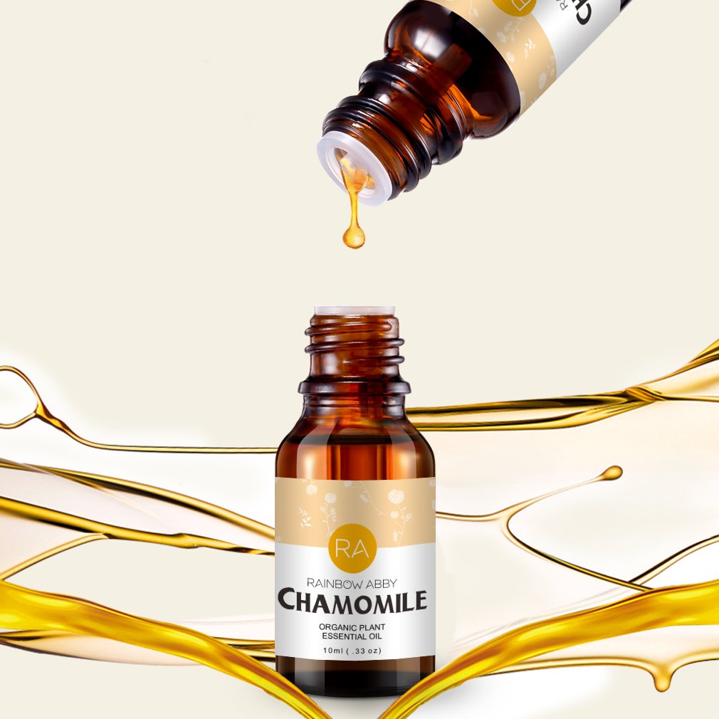 Rainbow Abby Chamomile Essential Oil 2-Pack - Premium Pure Oil (2x10mL)