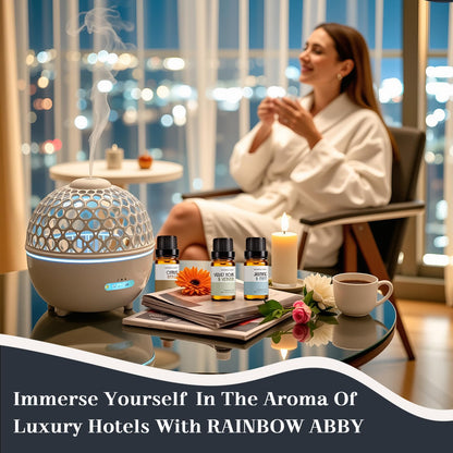RAINBOW ABBY Hotel Collection Diffuser Oil – 6 Fragrances for Home & Hotel