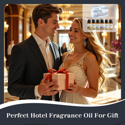 RAINBOW ABBY Hotel Collection Diffuser Oil – 6 Fragrances for Home & Hotel