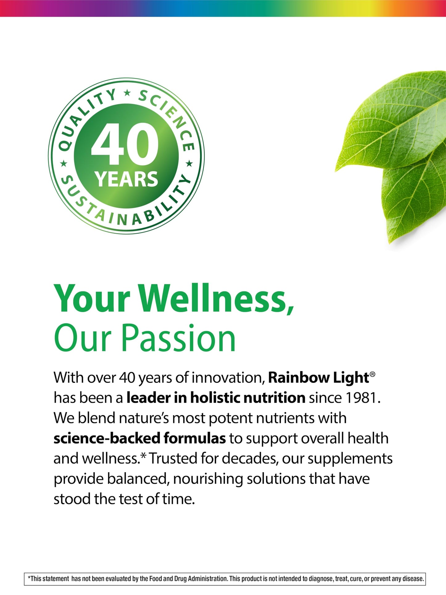 Rainbow Light Probiolicious Gummies — Probiotic & Prebiotic Supplement (50 Count)