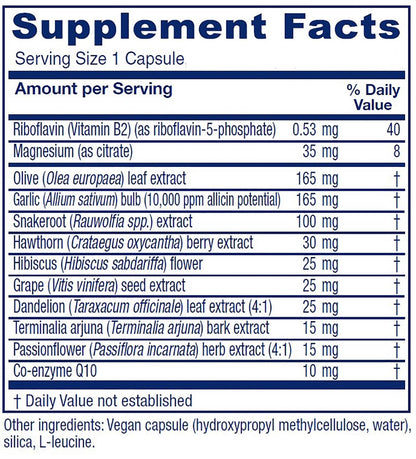 Vitanica Rauwolfia Extra - Vegan Cardiovascular Support Supplement