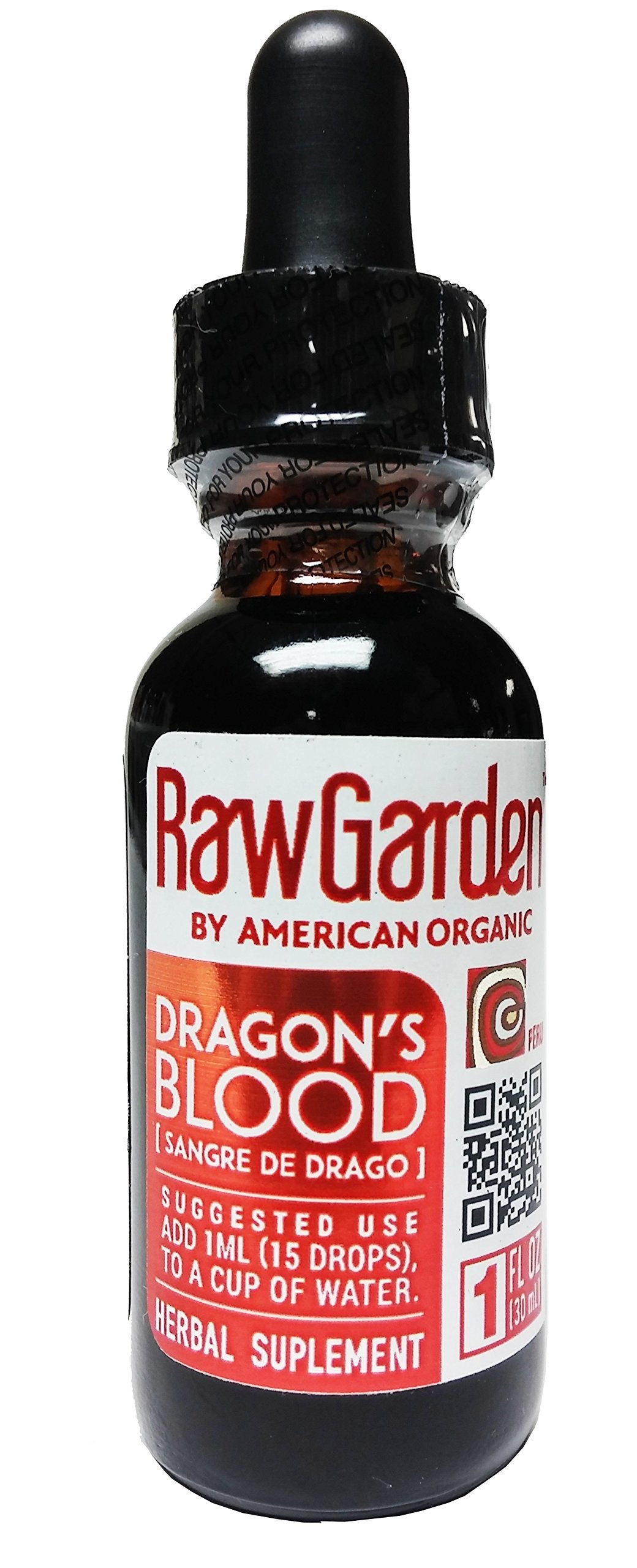 Raw Garden Dragon's Blood Original – 1 Oz Peruvian Sangre De Drago Concentrate