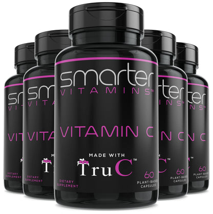 (5 Pack) Raw Whole Food Vitamin C from Berries – Plant-Based, Vegan | SmarterVitamins