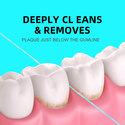 RAZOKO Coconut Oil Infused Woven Dental Floss – Vegan, Cruelty-Free, Coconut Scent, 33 Yds (2-Month Supply)