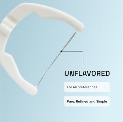 REACH Ultraclean Access Flosser Unflavored Disposable Heads, 28 Count