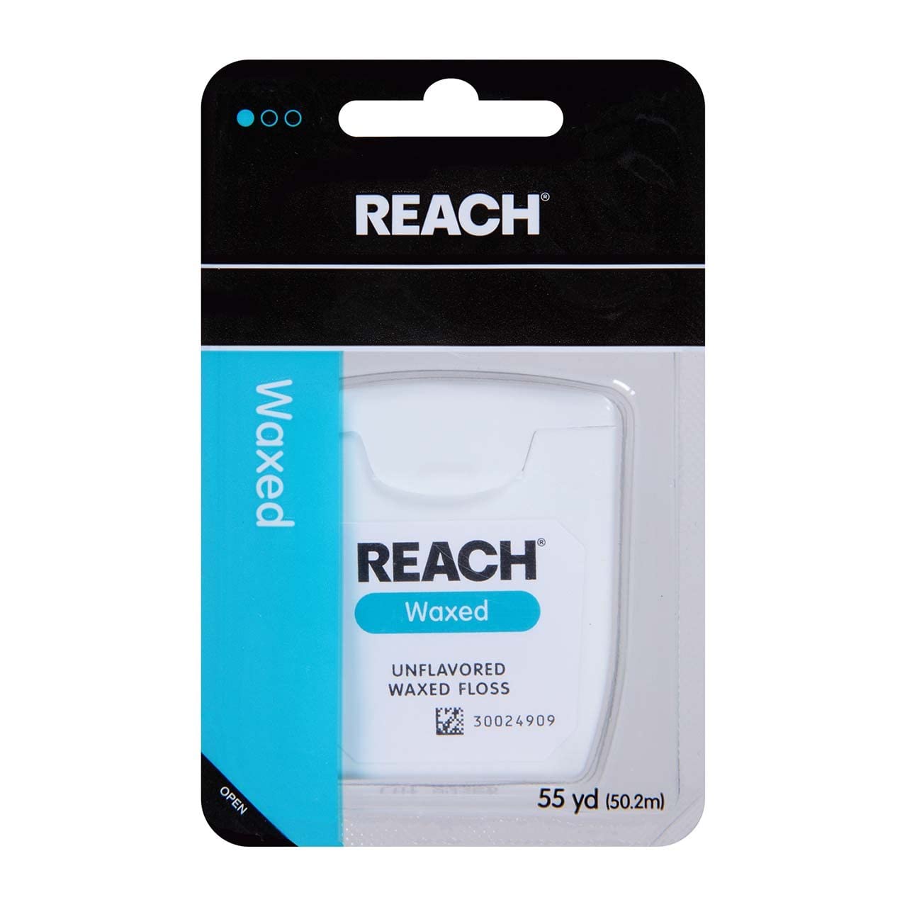 Reach Unflavored Waxed Dental Floss – ADA Accepted, 55 yds, Pack of 3
