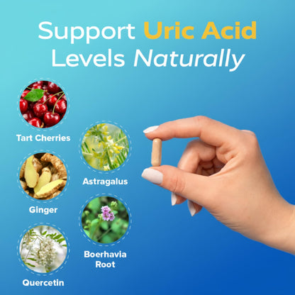 Redd Remedies Gouch! — Joint & Uric Acid Support with Tart Cherry & Quercetin | 120 Vegan Capsules