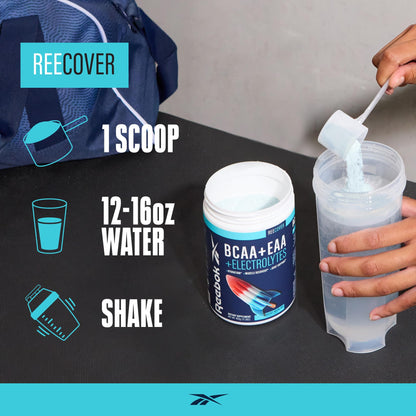 Reebok REECover Amino Acids + Electrolytes | 30 Servings, Strawberry Lemonade