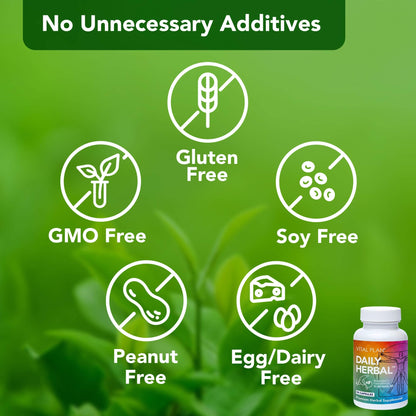 Vital Plan Daily Herbal Supplement by Dr. Bill Rawls – Immune Support, Microbiome Balance & Cell Health