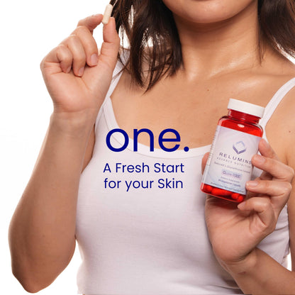 Relumins Advance Nutrition Gluta 1000 – Reduced L-Glutathione with Alpha Lipoic Acid & Rose Hips | 75-Day Supply | Made in USA