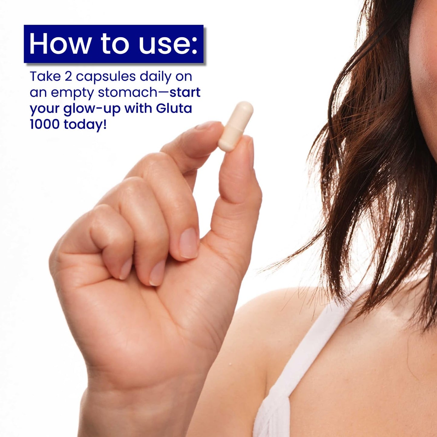 Relumins L-Glutathione 1000mg Complex with Alpha Lipoic Acid – 60 Caps x 3 Bottles