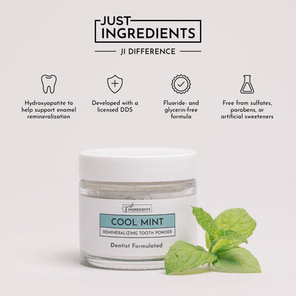 Remineralizing Tooth Powder – Fluoride-Free, Vegan & Real Food