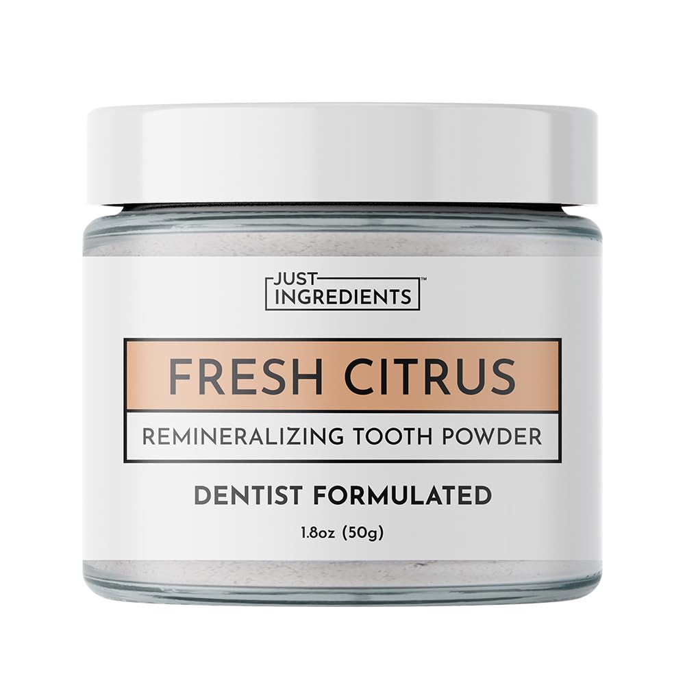 Remineralizing Tooth Powder – Fluoride-Free, Vegan Oral Care