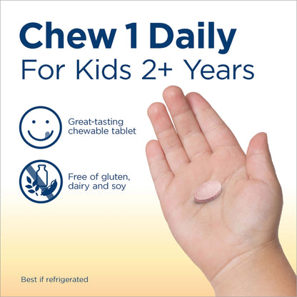 Renew Life Kids Probiotic Chewables 3 Billion CFU – Berry, 60 Count
