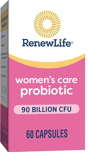 Renew Life Women's Probiotic Capsules — 90 Billion CFU for Vaginal, Urinary, Digestive & Immune Health