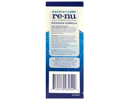 Renu Fresh Multi-Purpose Contact Lens Solution - 2 oz Travel Size (Pack of 4)