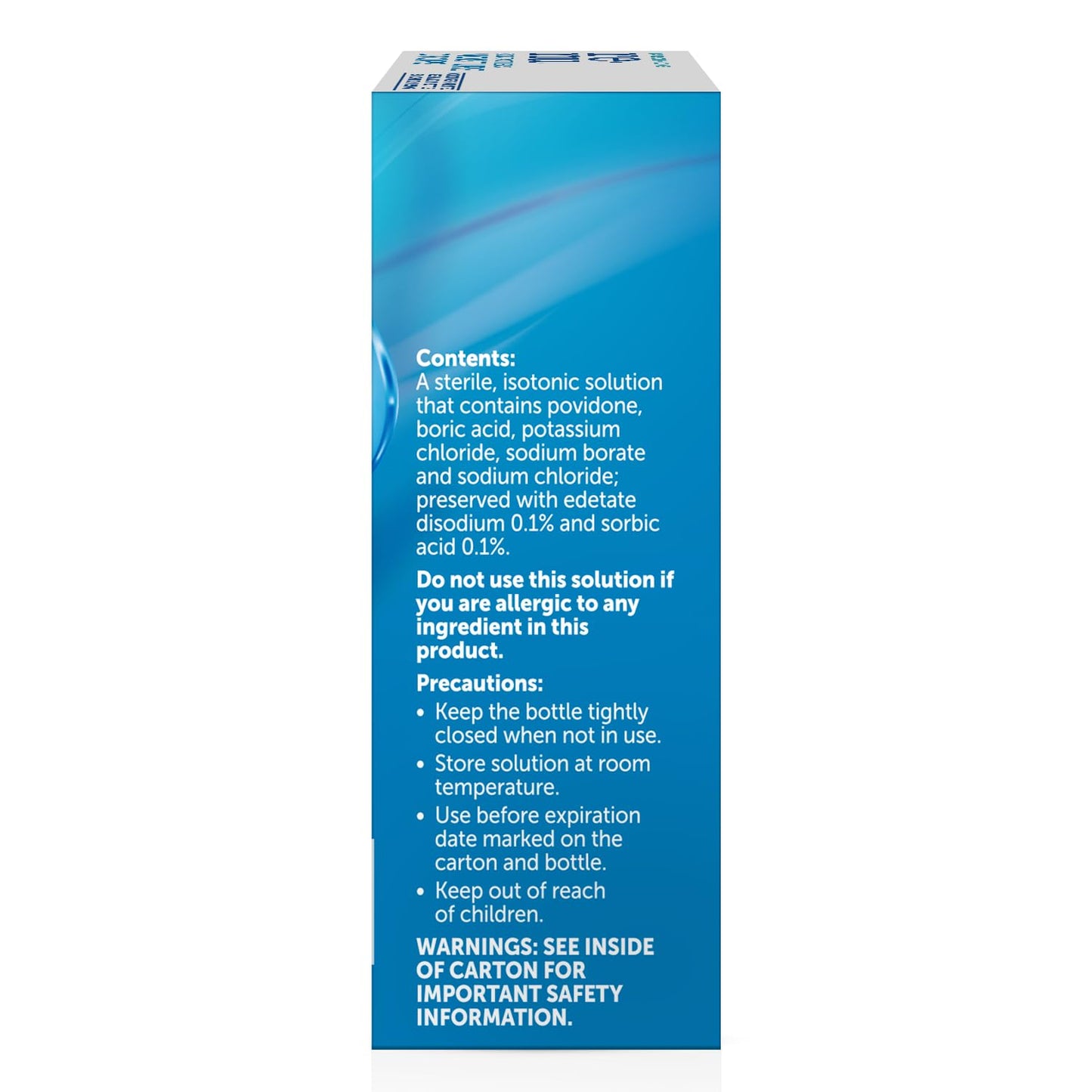Eye Drops by Renu – Redness Relief & Dry Eyes, Lubricating & Rewetting Drops, 8 mL (Pack of 4)