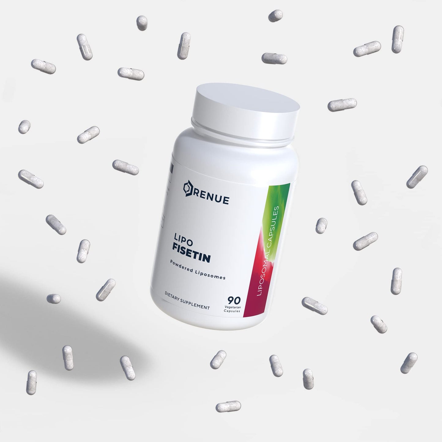 Renue By Science Fisetin - Liposomal 150mg per Serving | 90 Capsules | Senolytic, Bioavailable, USA Made