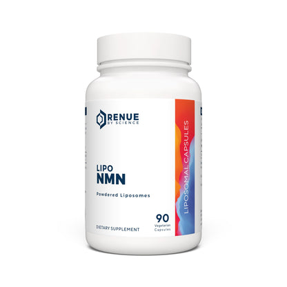 Renue By Science NMN Supplement | 90 Liposomal NMN Capsules – 250mg NMN per Serving | Made in USA