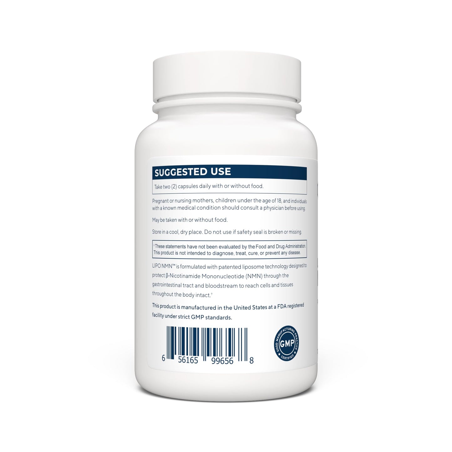 Renue By Science NMN Supplement | 90 Liposomal NMN Capsules – 250mg NMN per Serving | Made in USA