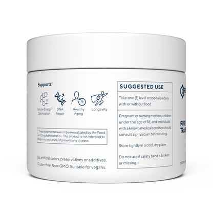 Renue By Science Resveratrol | High Strength Trans-Resveratrol Powder (100g) | Non-GMO & Allergen Free | Made in the USA