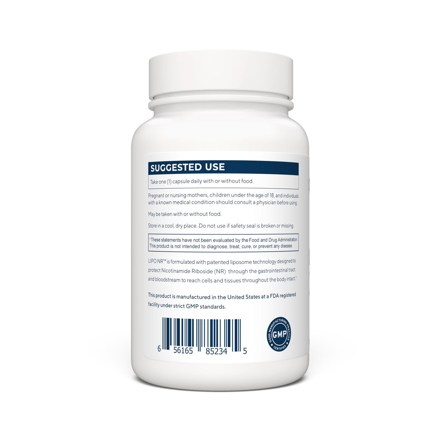 RENUE by Science Nicotinamide Riboside | Liposomal NAD Supplement | 90 Capsules | 300mg NR per Serving | Made in USA | Third-Party Tested