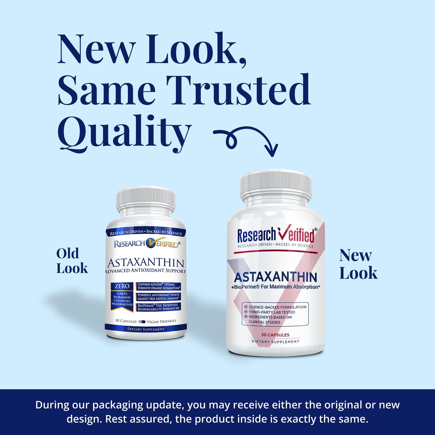 Research Verified Astaxanthin – Powerful Antioxidant for Skin, Eyes & Heart | Made in USA