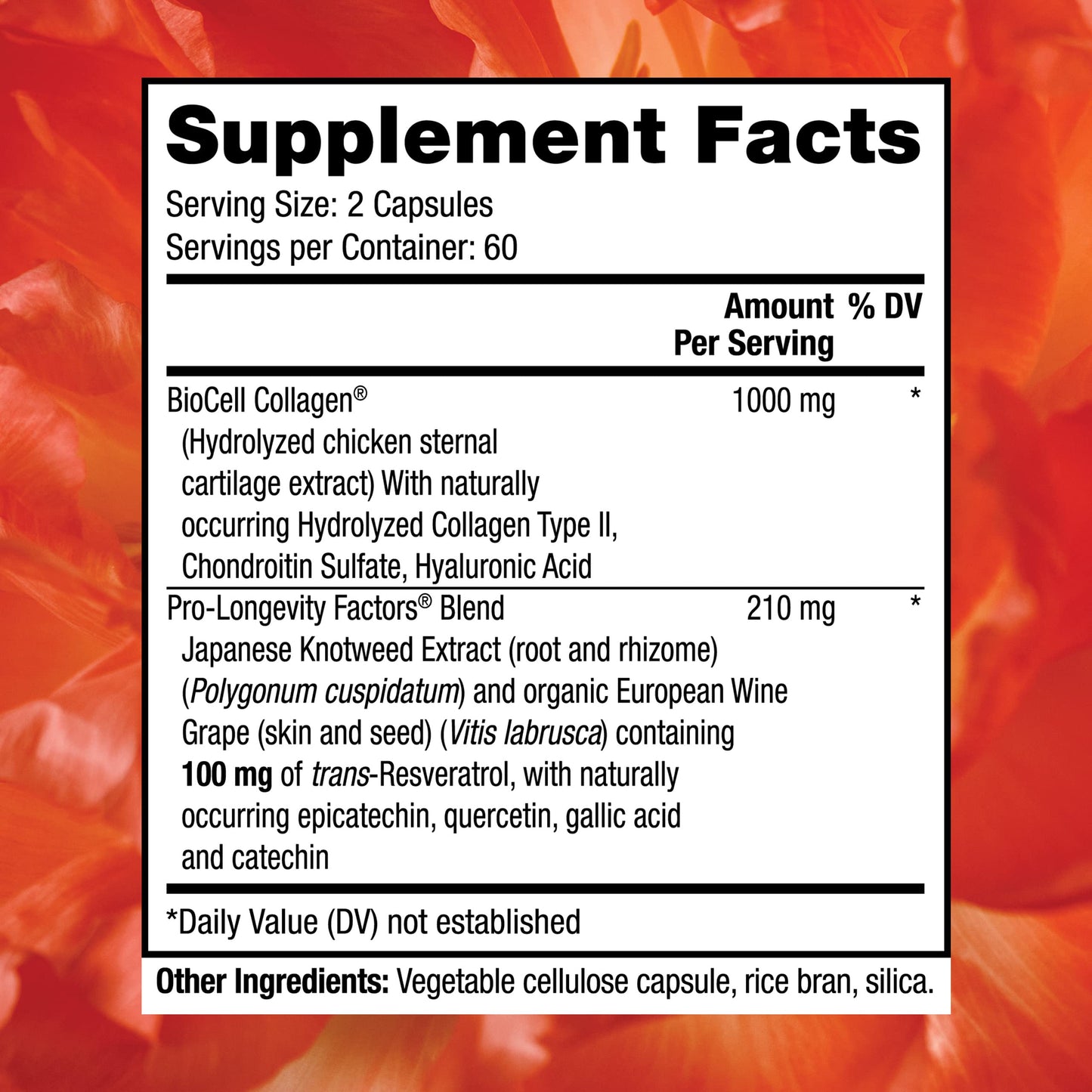 Reserveage Beauty Collagen Booster – Skin & Joint Support – 120 Capsules | Reserveage Nutrition