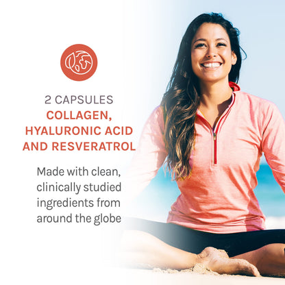 Reserveage Beauty Collagen Booster – Skin & Joint Support – 120 Capsules | Reserveage Nutrition