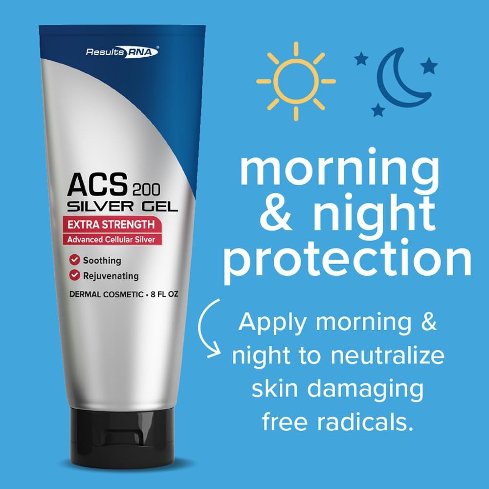 Results RNA ACS 200 Silver-Glutathione Gel – Advanced Wound Care Gel (15 oz)
