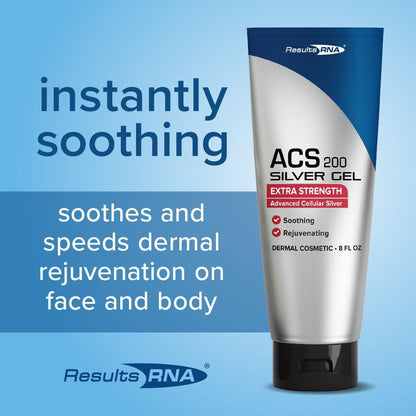 Results RNA ACS 200 Silver-Glutathione Gel – Advanced Wound Care Gel (15 oz)